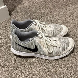 Nike Women’s White and Gray Athletic Sneakers